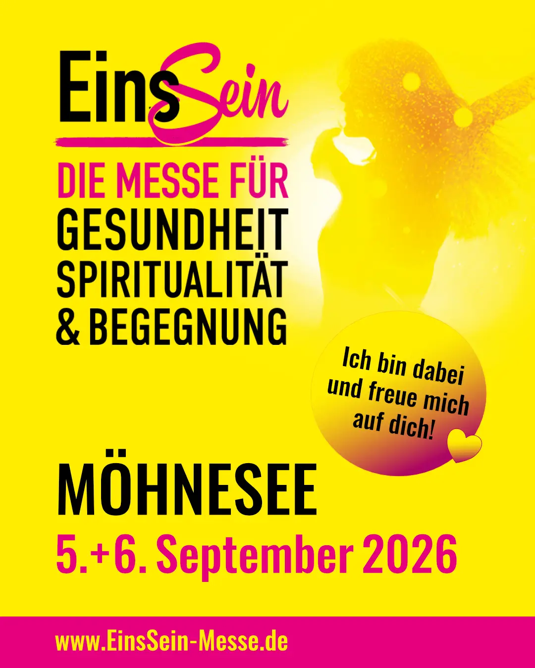 EinsSein Messe Möhnesee September 2026 Plakat